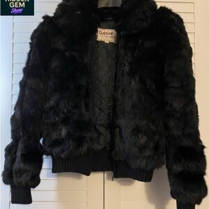Women's Black Teddy Jacket